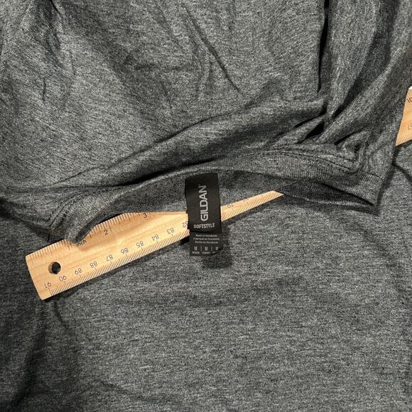 Gildan M Retro 1965 Vintage Tee Gray Floral Graphic Short Sleeve Birthday - Picture 4 of 4